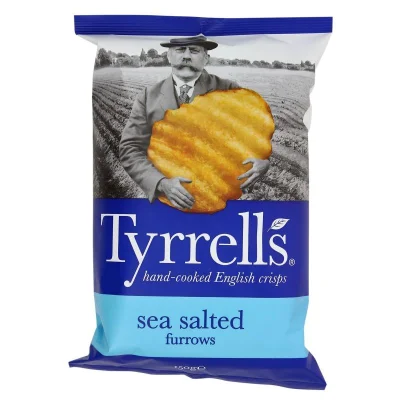 TYRRELL'S Chips Furrows 150 g