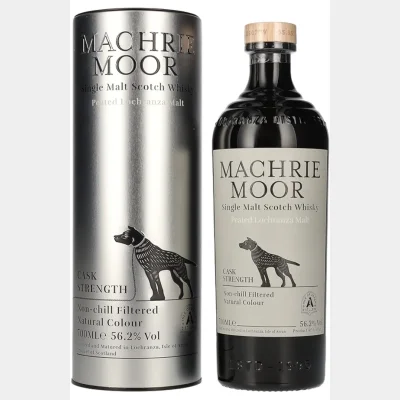 Arran Machrie Moor Peated Cask Strength + Tin GB 56,2% 70cl