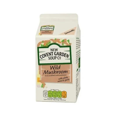 NEW COVENT GARDEN Fresh Wild Mushroom Soup 600 g