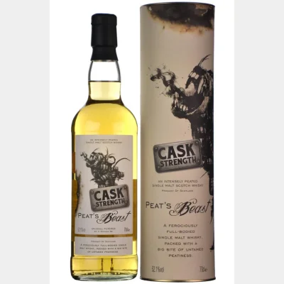 Peat's Beast Cask Strength + GB 52,1% 70cl