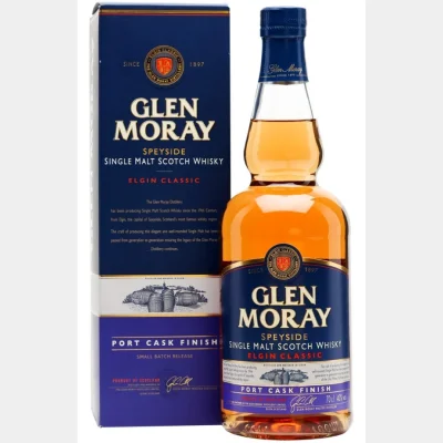Glen Moray Classic Port Cask Finish (70cl, 40%)