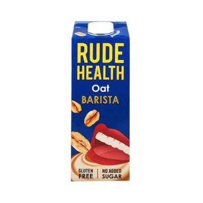 RUDE HEALTH Barista dairy free organic Oat Drink milk 1L