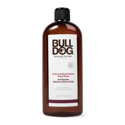 BULLDOG Men's Body Wash Vetiver & Black Pepper 500 ml