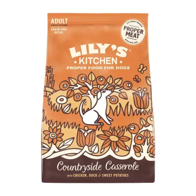 Lily's Kitchen Adult Dog Chicken & Duck Dry Food 4x1kg