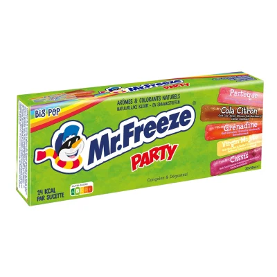 MR FREEZE Water Ice Party Flavours 20 x 45 ml