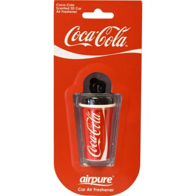CARREFOUR Coca Cola original can 2D air freshener