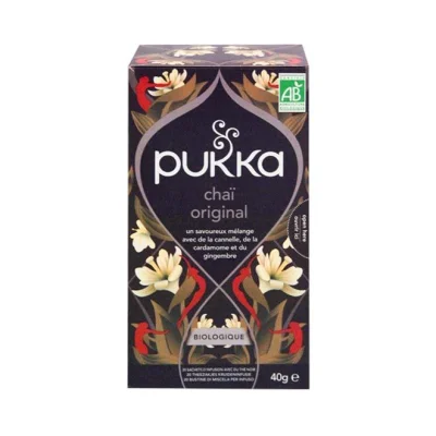 tea PUKKA bio Original Chai (20 pcs) 40g - Cinnamon, Cardamon & Ginger
