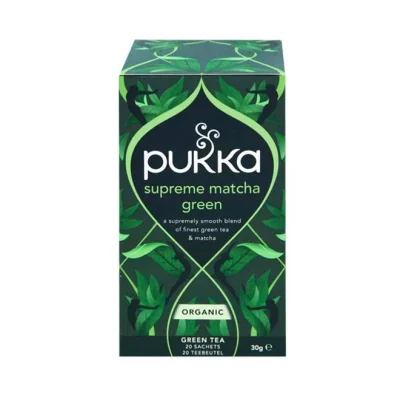 tea PUKKA bio Supreme Macha Green (20 pcs) 30g