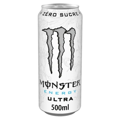 MONSTER Energy Drink Ultra Zero sugar free 0.5 L