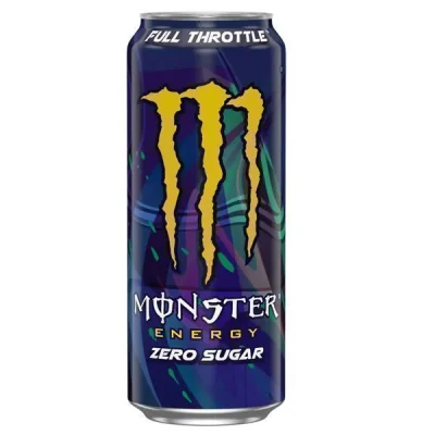 MONSTER ENERGY DRINK 500ml FULL THROTTLE ZERO SUGAR