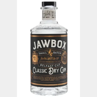 Jawbox Small Batch Gin 43% 70cl