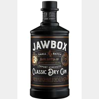Jawbox Small batch Export Strength Gin 47% 70cl