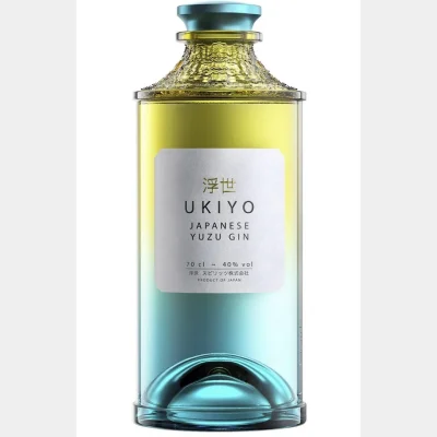 Ukiyo Yuzu Citrus Gin 70cl 40%