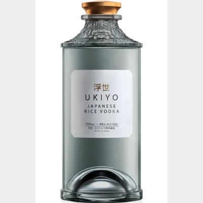 Ukiyo Japanese Rice Vodka 70cl 40%