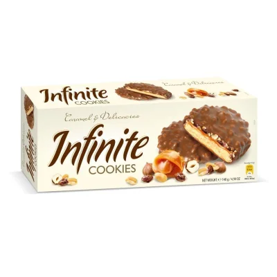 INFINITE Caramel Cookies 140 g