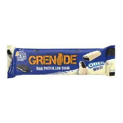 GRENADE protein bar 60g - Oreo White