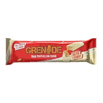 GRENADE protein bar 60g - White Chocolate Salted Peanut