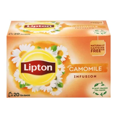 tea LIPTON (20pcs) 20g - Herbal Infusion Camomile