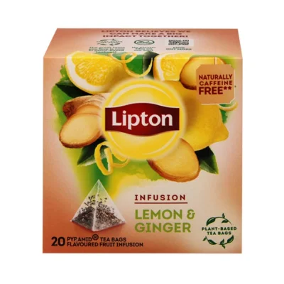 tea LIPTON (20pcs) 40g - Infusion Lemon & Ginger