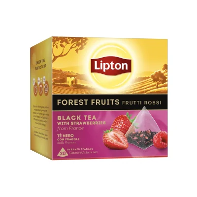 Lipton Tea Black 20 Caps Forest Fruits
