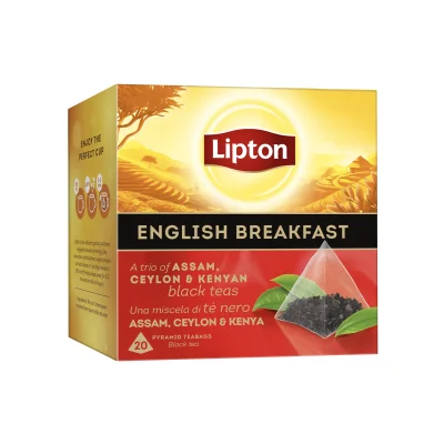 Lipton Tea Black 20 Caps English Breakfast
