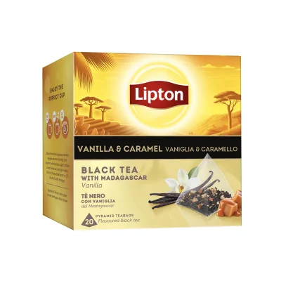 Lipton Tea Black 20 Vanilla & Caramel