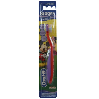 Oral B toothbrush 2-4 Ages Mickey & Minnie.
