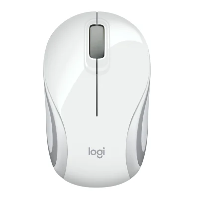 LOGITECH Wireless Mouse M187 white la souris
