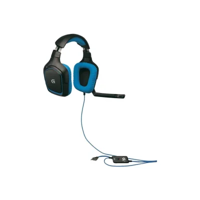LOGITECH G430 Surround Sound Gaming Headset Black/Blue