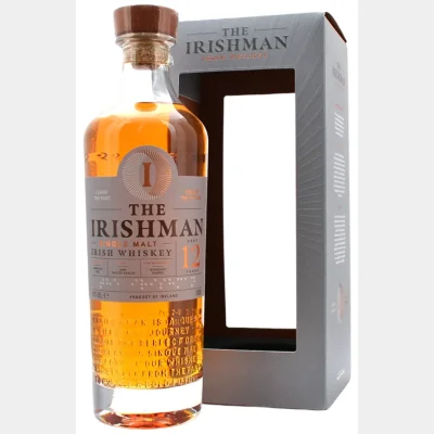 The Irishman 12 YO Single Malt Irish 70cl 43%