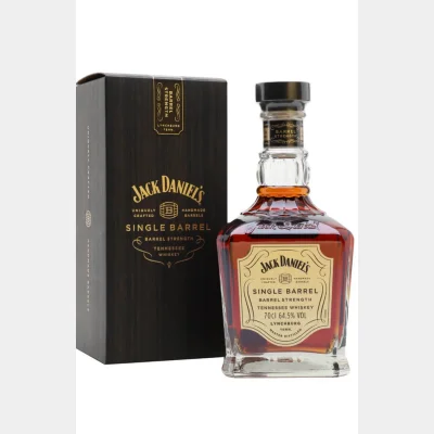Jack Daniel’s Single Barrel - Barrel Strength + GB 64.5% 70cl
