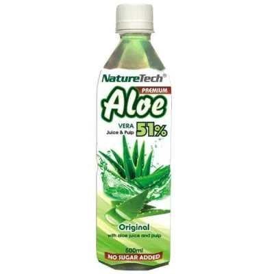 NATURE TECH ALOE VERA SUGAR FREE PET 500ml ORIGINAL