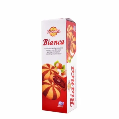 Violanta Bianca Cookies Cocoa-Vanilla 150g Μπισκότα Bianca Κακάο-Βανίλια 150g