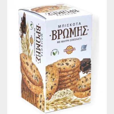 VIOLANTA OAT COOKIES 200gr. DARK CHOCOLATE
