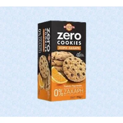 Zero Cookies Bisc. 0% Suggar Orange Choc170gr