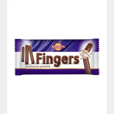 VIOLANTA BISCUITS CHOCO FINGERS 150gr