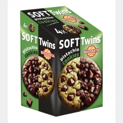 VIOLANTA SOFT COOKIES TWINS COCOA & PISTACHIO 160gr