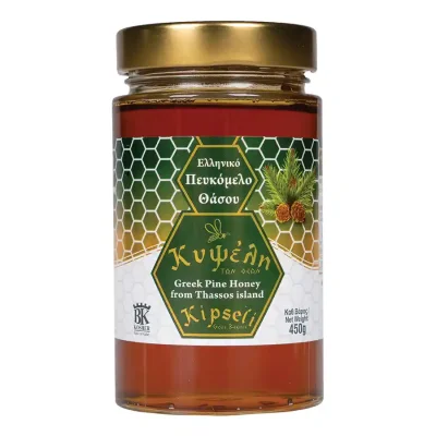 Greek Honey 900g Κυψέλη Ελληνικό Πευκόμελο Θάσου