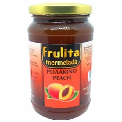 Frulita Peach Jam 450g Μαρμελάδα Ροδάκινο 450g