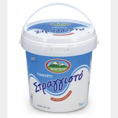 TOP STRAINED YOGURT 10% COW FAT 1kg