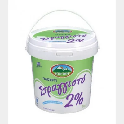 TOP STRAINED YOGURT 2% COW FAT 1kg