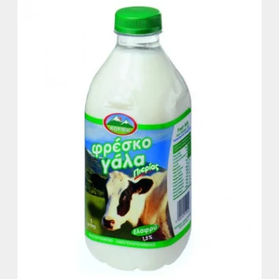 ΚΟΡΦΗ ΓΑΛΑ ΦΡΕΣΚΟ ΕΛΑΦΡΥ 1,5% ΛΙΠ. 1lt