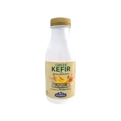 Greek Kefir Bananna-Oats-Honey