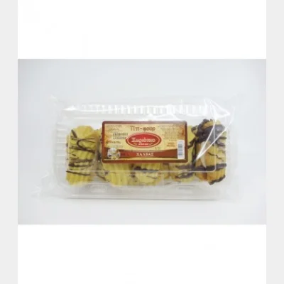RUSTIC PETIT FOUR FASTING WITH HALVA CREAM FILLING 400gr