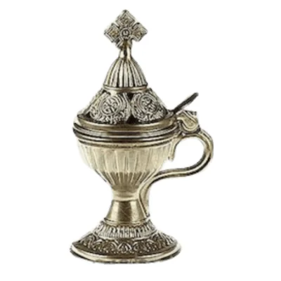 ZAMA Home Incense Burner Livanistiri Λιβανιστήρι Εκκλησάκι (Kαντηλάκι)