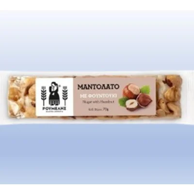 Nugat with Hazelnut 70gr