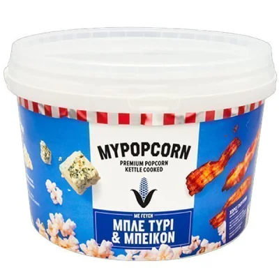 MYPOPCORN POP CORN BLUE CHEESE AND BACON 200gr.