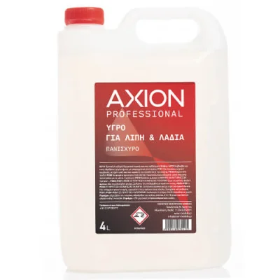 AXION LIQUID CLEANER FOR FATS AND OILS 4 lit
