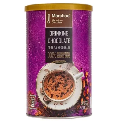 Marchoc Drinking Chocolate 400g Ρόφημα Σοκολάτας 400g