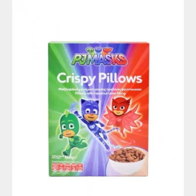 PJ MASKS ΔΗΜΗΤΡΙΑΚΑ CRISPY PILLOWS 250gr